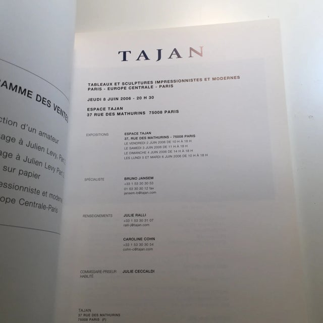 Modern Etude Tajan Auction Catalog Paris 2006 For Sale - Image 3 of 10