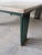 Brown 1980’s Vintage Floral Medallion Design Mosaic Top Coffee Table With Green Painted Iron Base/Sold For Sale - Image 8 of 12