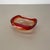 Italian Murano Glass Red-Yellow Bowl, 1970s For Sale - Image 4 of 18