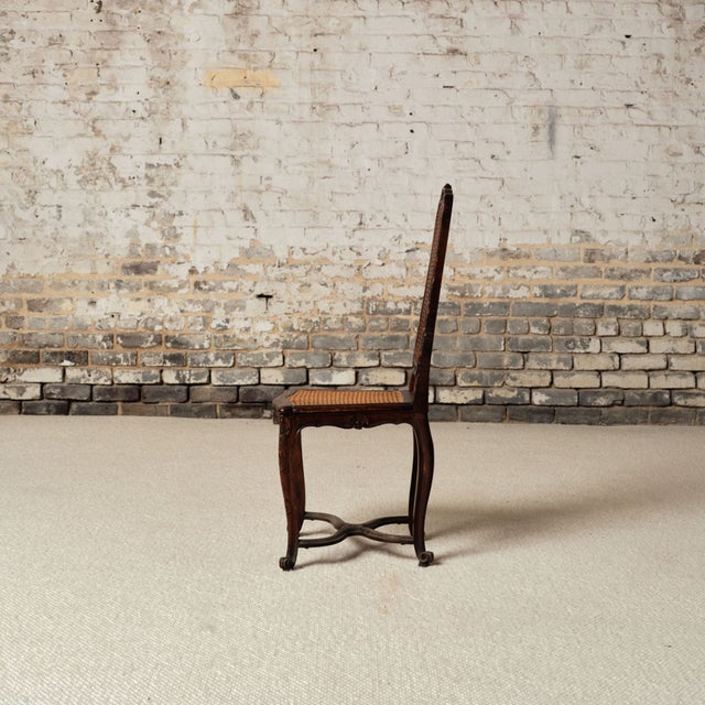 19th Century French Wooden Chair For Sale - Image 4 of 9