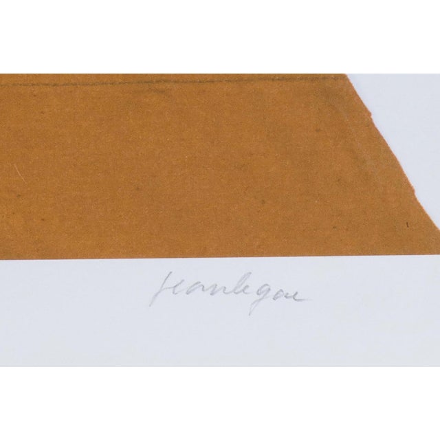 Jean Le Gac, Untitled, Original Lithograph For Sale - Image 4 of 6
