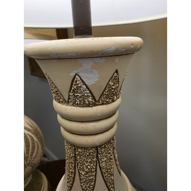 Cream 1960s Gorgeous Set of Quartite Creative Corp Moorish Lamps - a Pair For Sale - Image 8 of 12