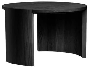 Airisto Sofa Table in Stained Black by Made by Choice