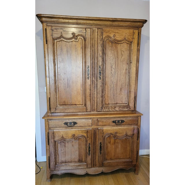 Normandy Buffet in Oak from Maison Doudard, France For Sale - Image 17 of 17