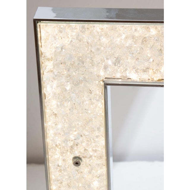 Modern Minimalist "Crushed Ice" Pendant Lamp For Sale In New York - Image 6 of 9