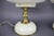 Table Lamps in Opaline Glass and Brass from Napako, Czechoslovakia, 1970s, Set of 2 For Sale - Image 4 of 9