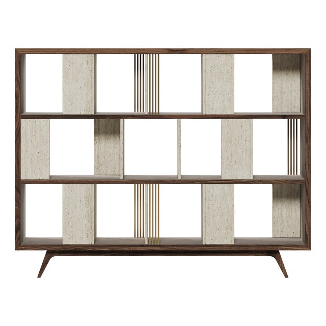 Wordsworth Bookcase by Wood Tailors Club For Sale