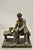 American Antique w.v. Egbert Co Seated Abraham Abe Lincoln Metal Bronze Bookends For Sale - Image 3 of 10
