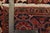 Heriz Rug 8’7” X 12’5” Red Wool Vintage Traditional Hand-Knotted Carpet For Sale - Image 15 of 15