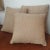 Contemporary Taupe Matching Throw Pillows - Set of 3 For Sale - Image 4 of 7