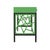 Not Yet Made - Made To Order Tiffany Writing Desk - Bright Green For Sale - Image 5 of 9