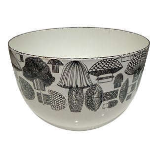 Finel Arabia Tatti Mushroom Bowl Enamelware Kaj Franck Esteri Tomula 3 For Sale