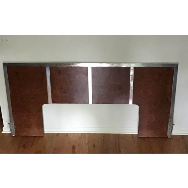 Vintage Milo Baughman Style Mid Century Modern King Headboard For Sale - Image 12 of 12