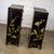 19th to 20th Century Pair of Japanese Textured Black Lacquer Chests W/Hand Painted Asian Details For Sale - Image 10 of 18