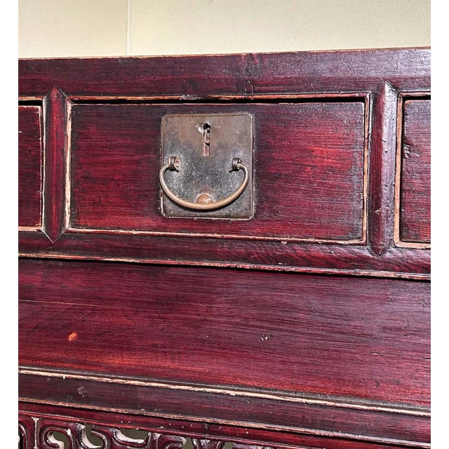 Early 19th Century Antique Chinese Ming Desk/Console Table, Circa 1800-1849 For Sale - Image 5 of 10