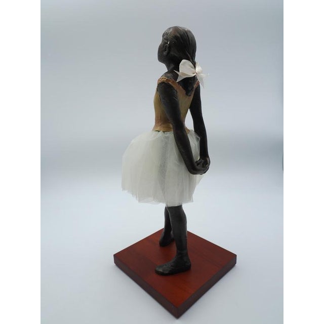 Plastic After Edgar Degas, Little Dancer, Resin For Sale - Image 7 of 9