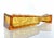 molded amber obelisk-shaped bottle realized in France b J. Lanier in 1930s. Stopper with losses and minor chips, otherwise...