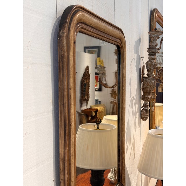 Louis Philippe Giltwood Mirror For Sale - Image 4 of 6
