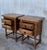 20th Century Spanish Nightstands With Iron Hardware - a Pair For Sale In Miami - Image 6 of 12