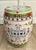 Mid 20th Century Mid-20th C. Chinese Famille Verte Hand-Painted Ceramic Garden Stool/Side Table For Sale - Image 5 of 13