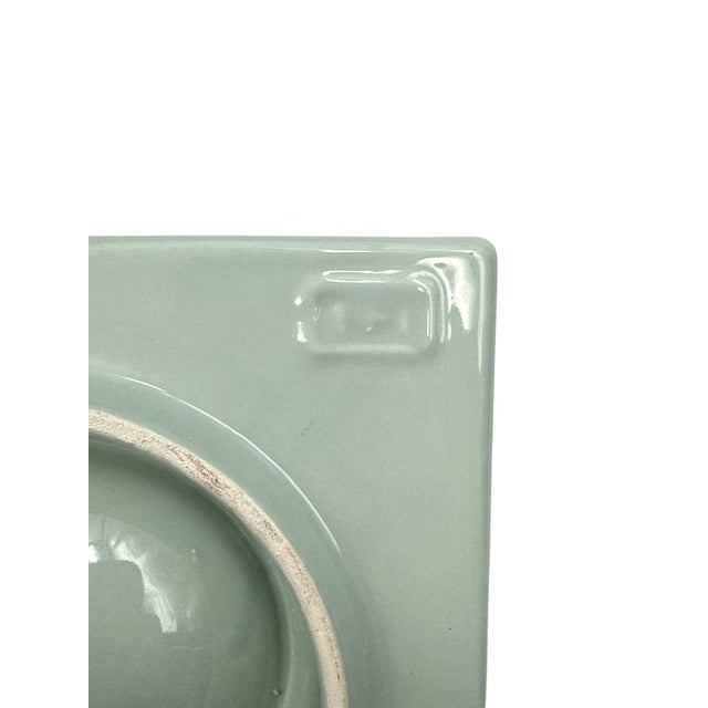 Light Blue Ceramic Bowls, Italy, 1970s, Set of 9 For Sale - Image 17 of 18