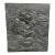 Vintage Figural Bas-Relief Wall Plaque With Children and Grapes For Sale