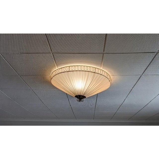 Mid-Century Model K5-27 Flush Mount by Paavo Tynell for Idman Oy, 1950s For Sale - Image 11 of 18