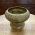 Metal Vintage Mid-Century Century Brass Footed Cachepot For Sale - Image 7 of 7