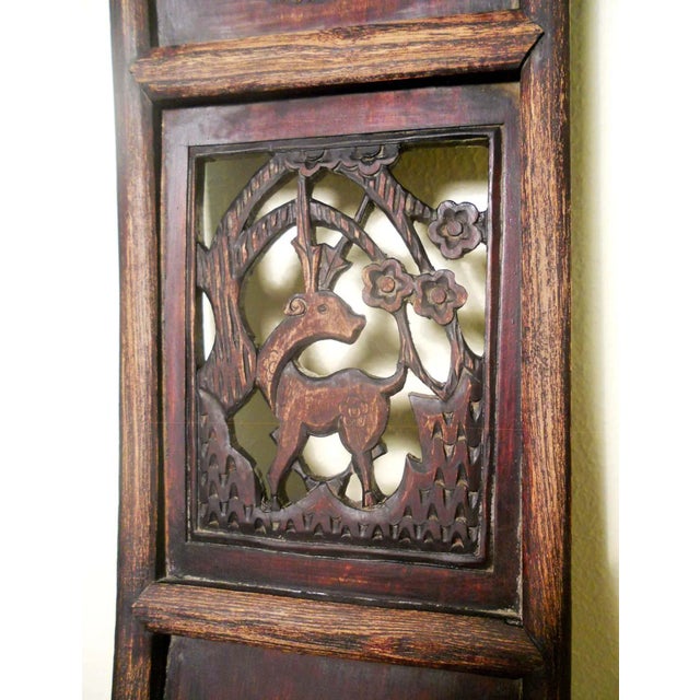 1800s Antique Chinese High Back Armchairs- a Pair For Sale - Image 9 of 12