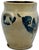 Outstanding Large 3 Gallon Size Antique American Stoneware Jar With Extensive Blue Hand Decorated Features - Circa 1830s For Sale - Image 10 of 18