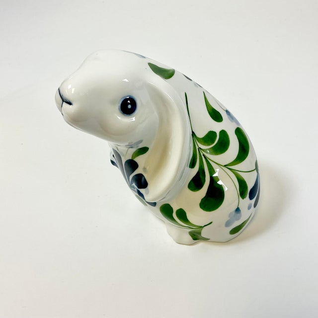 Late 20th C Vintage Hollywood Regency Boho Chic Dansk Bunny Figurine - Easter For Sale - Image 16 of 18