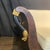 Traditional French Empire Walnut Curvy Sofa With Gilded Swans and New Upholstery For Sale - Image 3 of 13