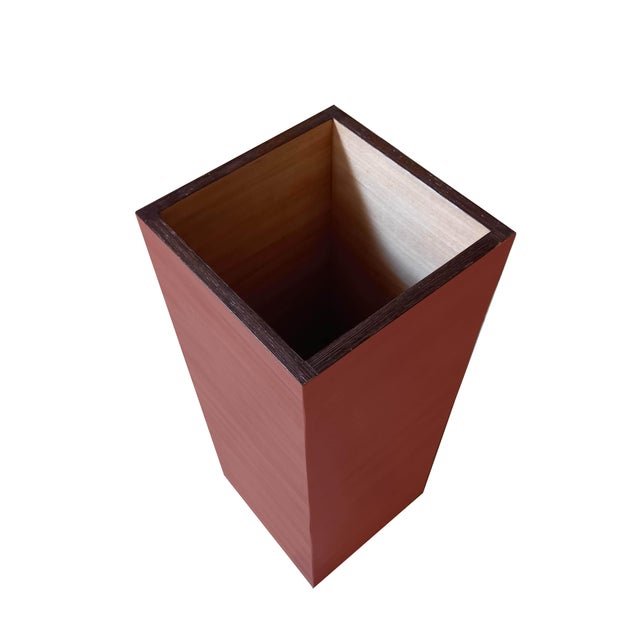 Plinto Rosso Umbrella Stand by Pietro Meccani for Meccani Design For Sale - Image 6 of 6
