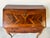 French Antique French Louis XV-Style Inlaid Drop-Front Secretary Desk For Sale - Image 3 of 12