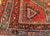 Persian Vintage Persian Hamadan Rug, Hand-Knotted Wool, Geometric Medallion Pattern, Moss Green & Red, 4x7 For Sale - Image 3 of 18