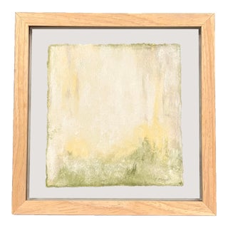 Contemporary Abstract Pastel on Paper, Framed For Sale