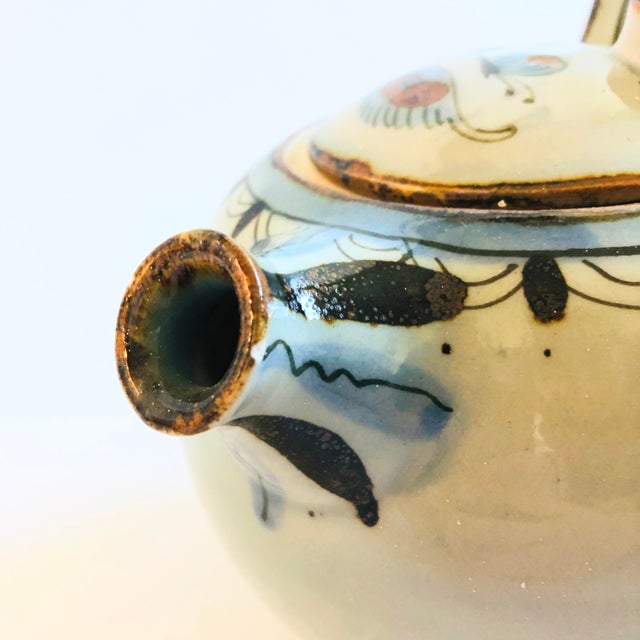 Ceramic Ken Edwards Tonala Pottery Teapot For Sale - Image 7 of 10