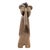 Dada Jochanan Ben Yaakov, Brutalist German Israeli Hand Carved Wooden Dada Sculpture Ben Yaakov For Sale - Image 3 of 4