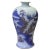 White Chinese Red Blue White Porcelain Hand-Painted Scenery Small Vase For Sale - Image 8 of 9