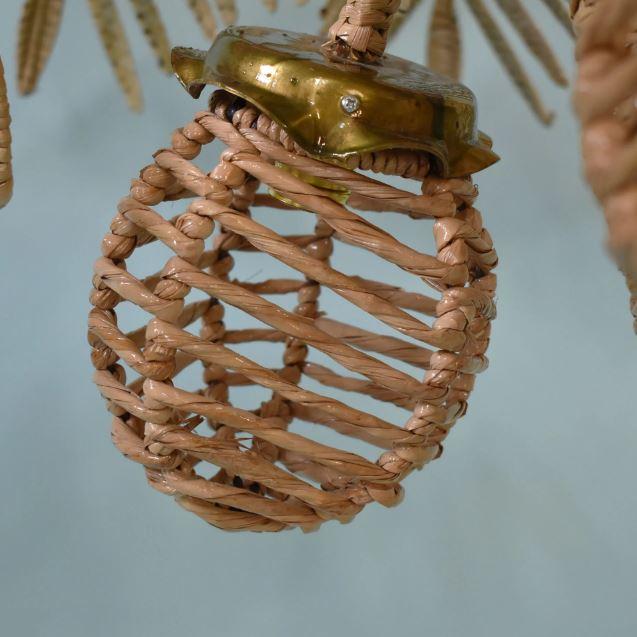 Mario Lopez Torres Original Palm Tree Floor Lamp by Mario Lopez Torres For Sale - Image 4 of 8