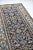 Caucasian Bijov Design Wool Runner with Navy, Aubergine, Teals 4.1 x 9.9 For Sale - Image 11 of 13