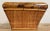 Vintage Scorched Bamboo and Cane Planter For Sale - Image 4 of 7
