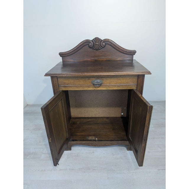Antique Early 20th Century Chest of Drawers in Oak Wood For Sale - Image 5 of 14