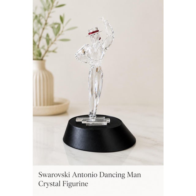 2000 - 2009 Swarovski Antonio Crystal Figurine - Magic of Dance For Sale - Image 5 of 9