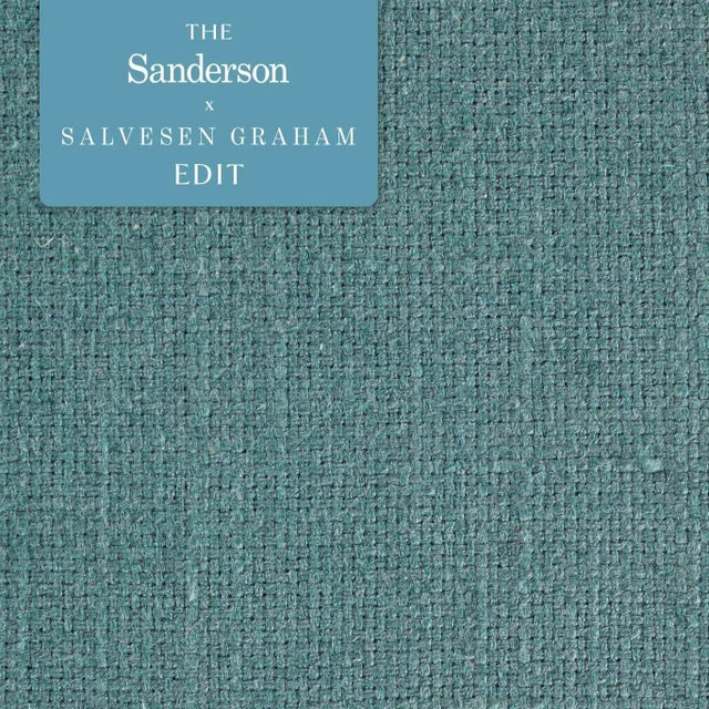 Sanderson Tuscany II Fabric in Lake - a Sample For Sale