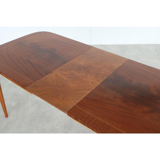 Vintage Swedish Extendable Dining Table, 1960s For Sale - Image 12 of 13