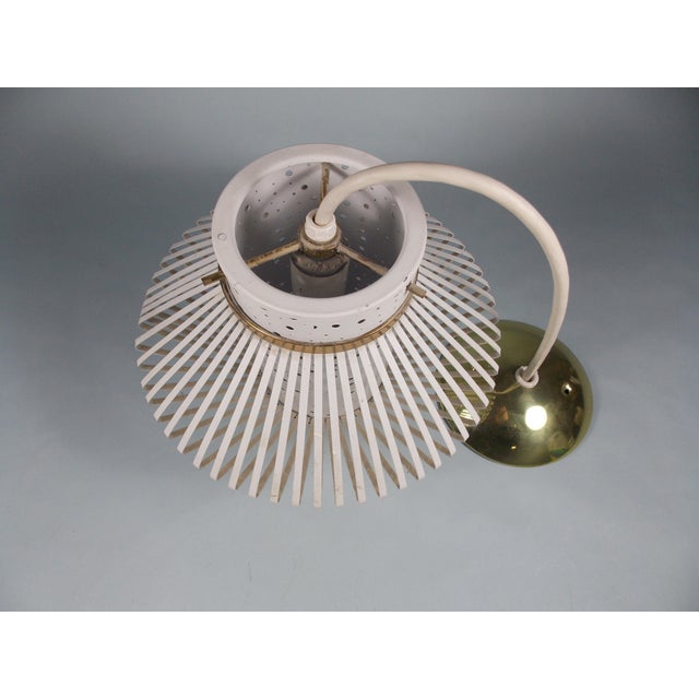 Early 19th Century Mid-Century Modernist Hanging Light Attributed to Ernest IGL For Sale - Image 5 of 9