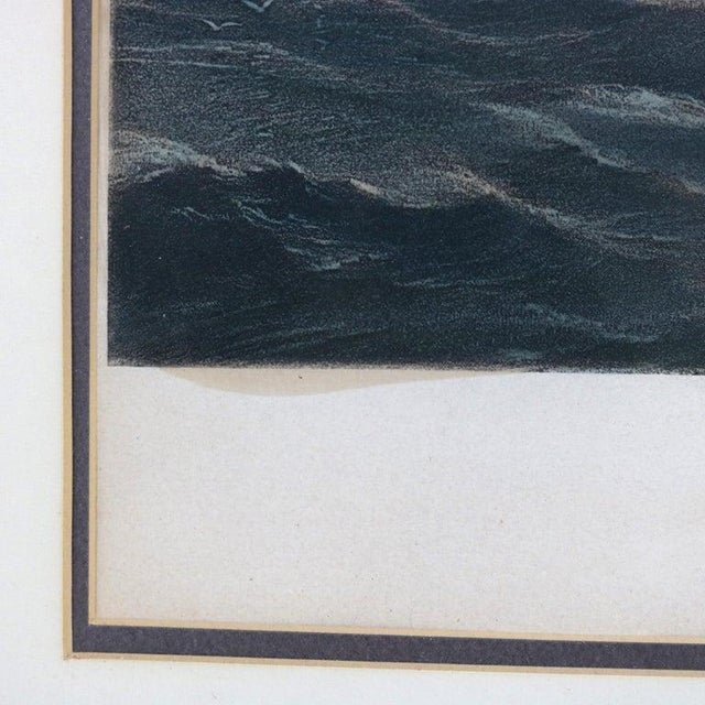 Antique Seascape Print of “The America” Winner of the Cowes Club Cup C1851 For Sale - Image 15 of 18