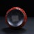 1990s Cinnabar Lacquer Vase Pair / Carved Red Lacquer Landscape Vases For Sale - Image 5 of 12