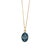 Silver Blue Enamel Evil Eye Minimalist Gold Protective Necklace For Sale - Image 8 of 8